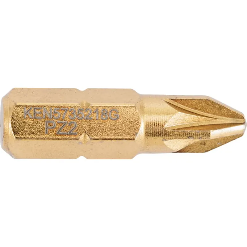 Kiváló minőség No.2 P/DRIV TiN COATEDSCREWDRIVER BIT 1/4" HEX STD