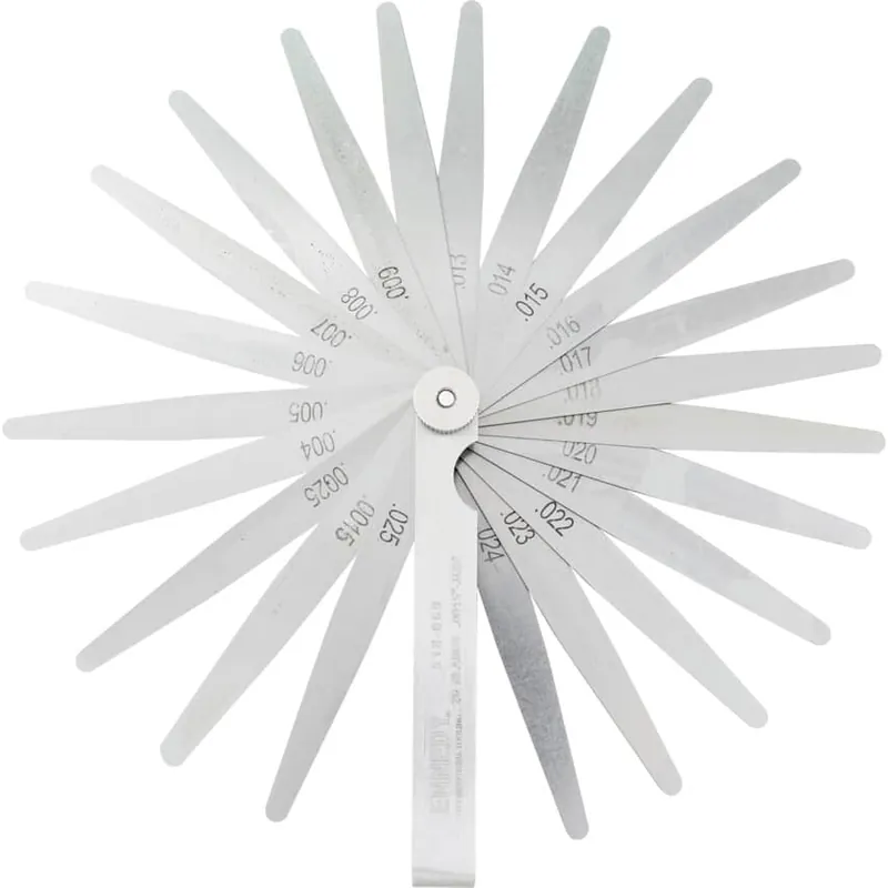 Korlátozott ajánlat 4" 26 PENGÉS INCHES HÉZAGMÉRŐ KÉSZLET